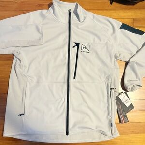 Men's Burton [ak]® Helium Power Grid™ Full-Zip Fleece